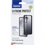 Hama Samsung Galaxy S25 -suojakuori Extreme Protect, musta