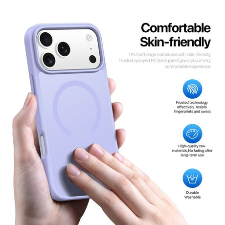 Dux Ducis iPhone 17 Pro Max/iPhone 18 Pro Max Kuori Yind Series MagSafe Violetti