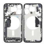 Välipaneeli pienosilla iPhone 15 Pro Max -puhelimeen - Sininen titaani OEM