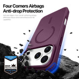 Dux Ducis iPhone 17 Pro/iPhone 18 Pro Kuori Yind Series MagSafe Punainen