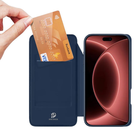 Dux Ducis iPhone 17 Pro/iPhone 18 Pro Kotelo Skin Pro Series Sininen