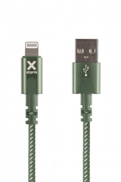 Xtorm Original USB-A–Lightning-kaapeli 1 m, vihreä
