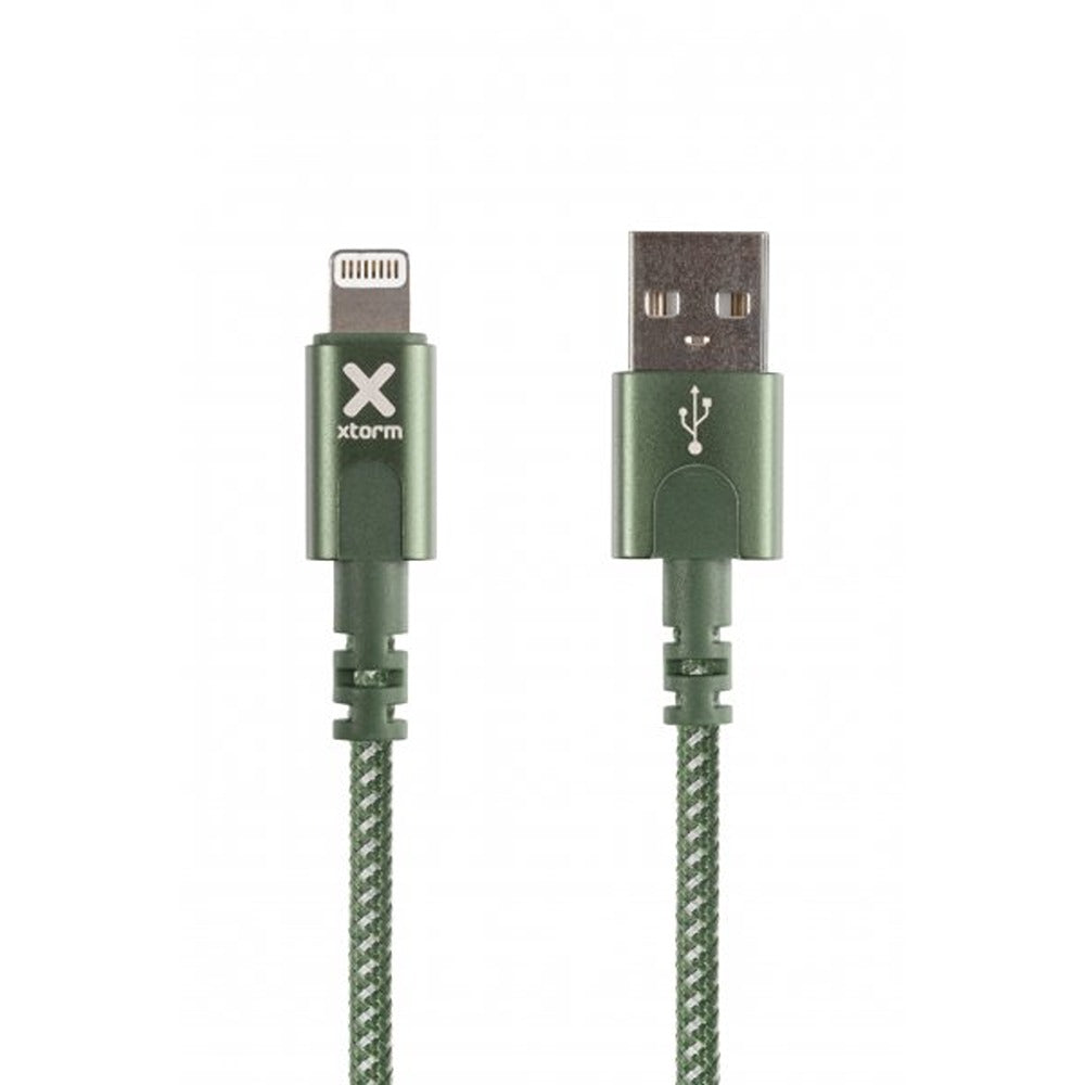 Xtorm Original USB-A–Lightning-kaapeli 1 m, vihreä