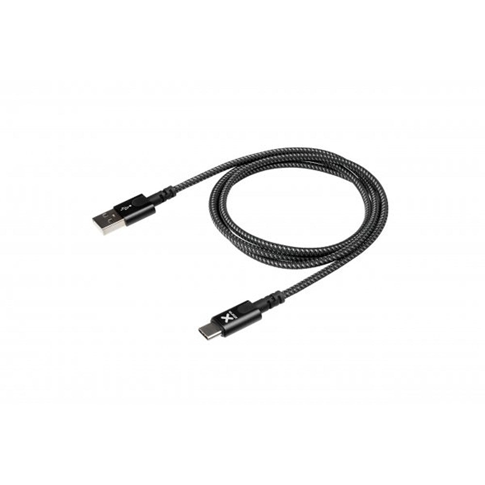 Xtorm Original USB-A–USB-C-kaapeli 1 m, musta