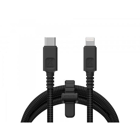 Xtorm Lightning–USB-C-kaapeli Next Gen 60 W 1,5 m musta