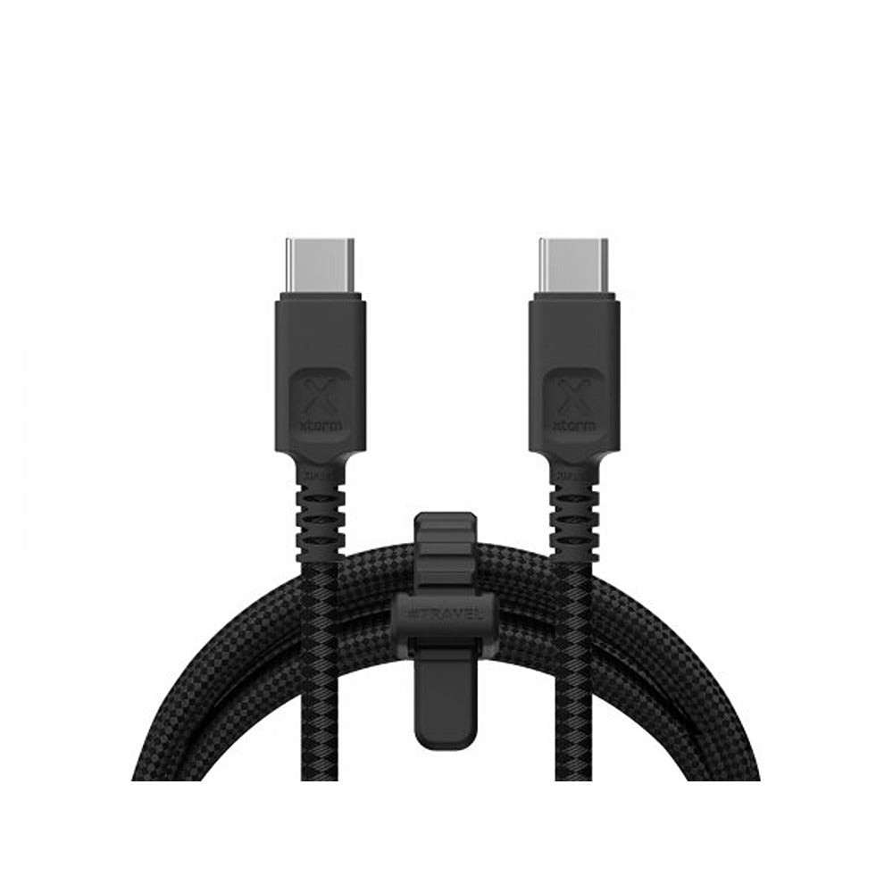 Xtorm USB-C–USB-C-kaapeli Next Gen PD Ultra 240W 3m musta