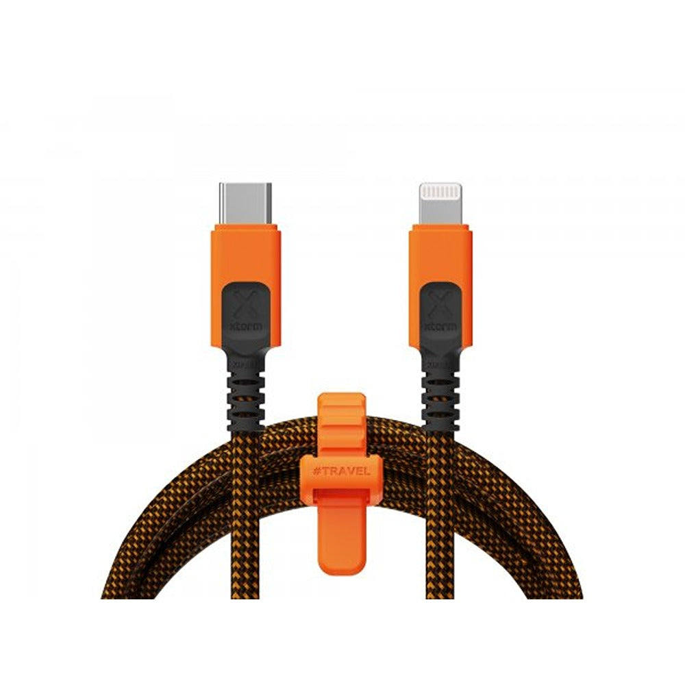 Xtorm Lightning–USB-C-kaapeli Xtreme 60W 1,5 m musta