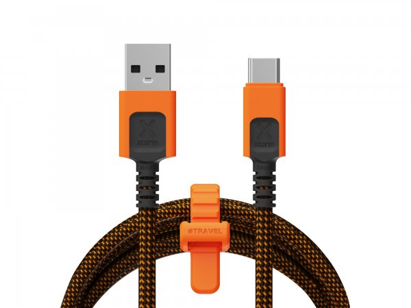 Xtorm USB-A–USB-C-kaapeli Xtreme 60W 1,5m musta