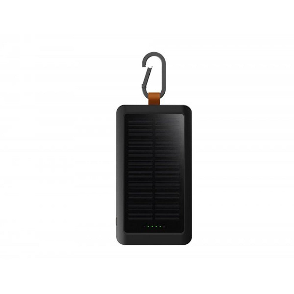 Xtorm Powerbank aurinkopaneelilla ja taskulampulla Go2 10 000 mAh 15W, musta
