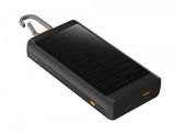 Xtorm Powerbank aurinkopaneelilla ja taskulampulla Go2 10 000 mAh 15W, musta