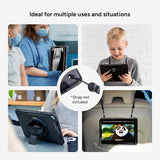 ZAGG iPad 10.2 (gen 7/8/9) Suojakotelo Rugged Tablet Case, musta