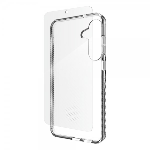 ZAGG Samsung Galaxy S25 Plus -suojakotelo ja -näytönsuoja Luxe & Glass
