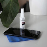 North Mobiilin puhdistussarja 2x 30 ml neste ja puhdistusliina