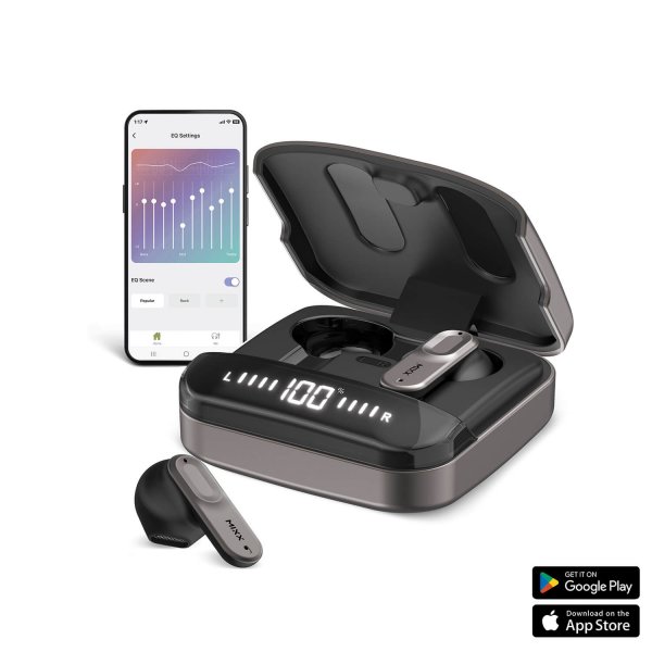 Mixx Langattomat Kuulokkeet StreamBuds Ultra Hybrid Black Gun Metal