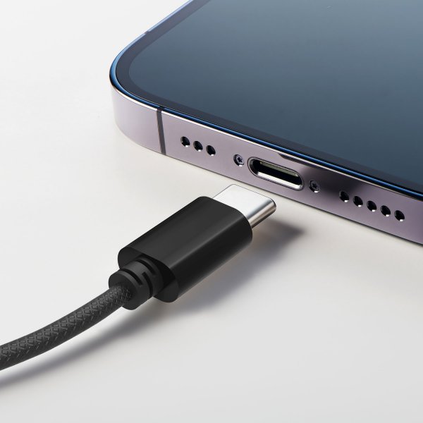 Mixx Langalliset SoundPort USB-C Kuulokkeet, Musta