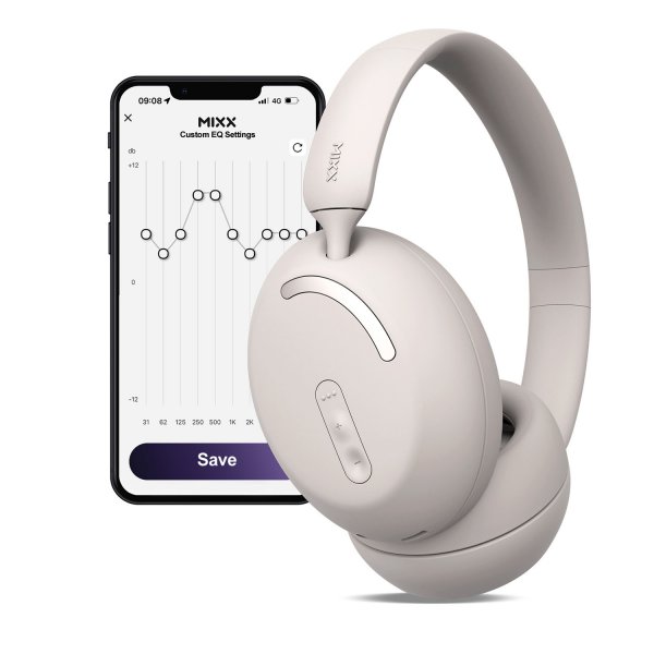 Mixx langattomat StreamQ D2 -kuulokkeet, hiekanväriset