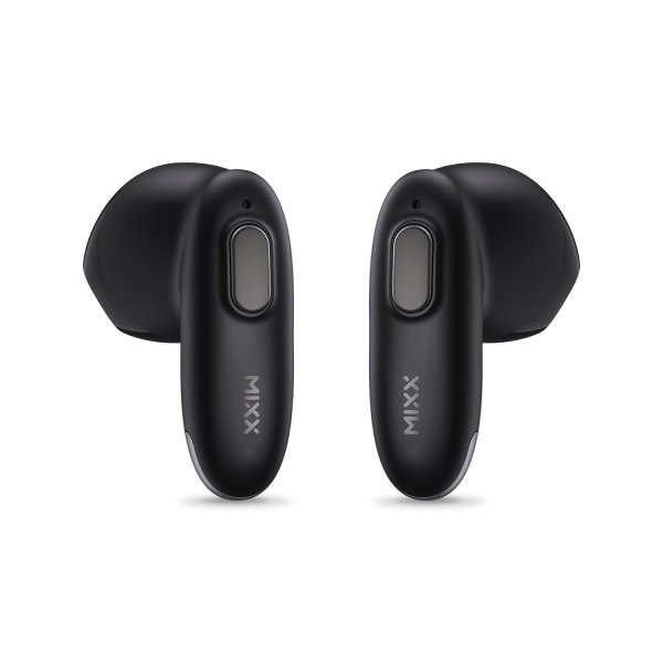 Mixx Langattomat StreamBuds Hybrid Charge 2 -kuulokkeet, musta