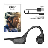 Mixx langattomat Resonate Bone Conduction -luujohtokuulokkeet, musta