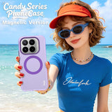 Imak Xiaomi 17T Kuori Candy Color MagSafe Violetti