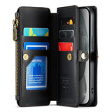 CaseMe iPhone 15 Kotelo C36 Series Musta