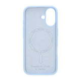 Rvelon iPhone 17 -kuori silikoni MagSafe Vaaleansininen