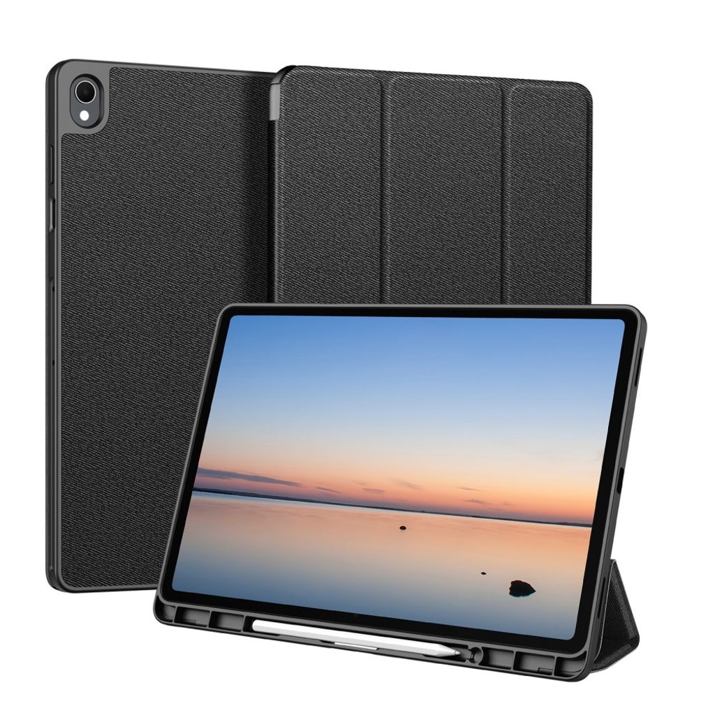 Dux Ducis Samsung Galaxy Tab S12 Plus Kotelo DOMO Series Musta