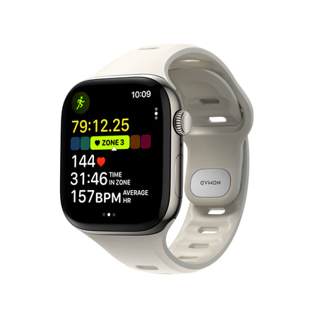 Nomad Apple Watch 38/40/41/42mm Ranneke Tempo Band Driftwood