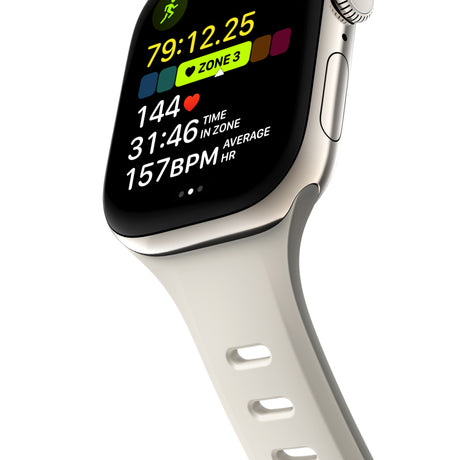 Nomad Apple Watch 38/40/41/42mm Ranneke Tempo Band Driftwood
