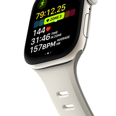 Nomad Apple Watch 44/45/46mm Ranneke Tempo Band Driftwood