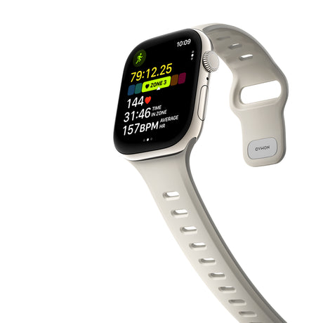 Nomad Apple Watch 44/45/46mm Ranneke Tempo Band Driftwood