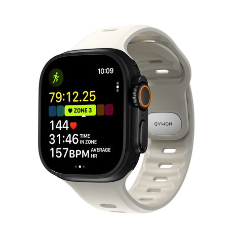 Nomad Apple Watch Ultra 49mm Ranneke Tempo Band Driftwood