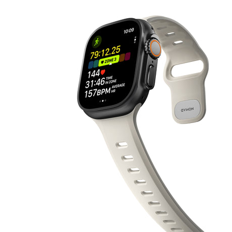 Nomad Apple Watch Ultra 49mm Ranneke Tempo Band Driftwood