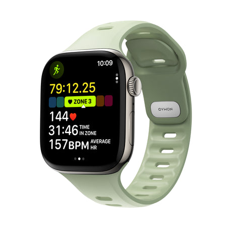 Nomad Apple Watch 44/45/46mm Ranneke Tempo Band Seagrass