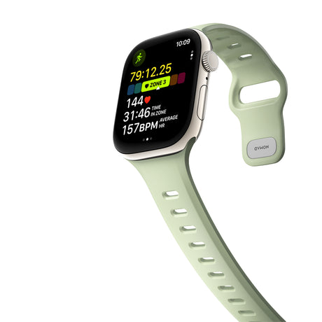 Nomad Apple Watch 44/45/46mm Ranneke Tempo Band Seagrass