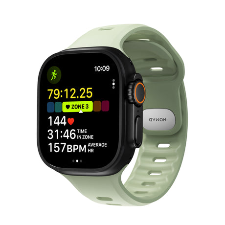 Nomad Apple Watch Ultra 49mm Ranneke Tempo Band Seagrass