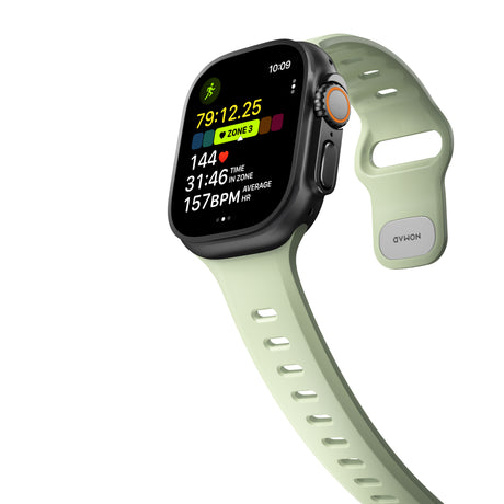 Nomad Apple Watch Ultra 49mm Ranneke Tempo Band Seagrass