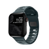 Nomad Apple Watch 38/40/41/42mm Sport Band Marine Blue -ranneke