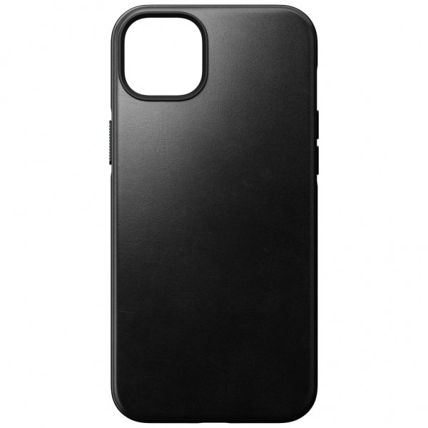 Nomad iPhone 14 Plus -kuori, Modern Leather Case Horween, musta