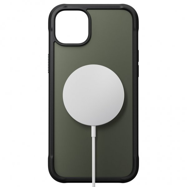 Nomad iPhone 14 Plus -kuori, Rugged Case, Ash Green