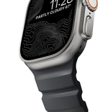 Nomad Apple Watch 44/45/46mm/Apple Watch Ultra -ranneke, Rocky Point Storm