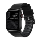 Nomad Apple Watch 44/45/46mm/Apple Watch Ultra ranneke Active Band Pro Black Hardware Musta