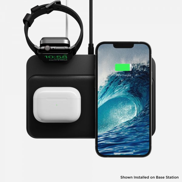 Nomad Base Station Hub Edition Magneettinen MagSafe Apple Watch -pidikkeellä