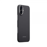 Pitaka iPhone 16 Plus -suojakuori MagEZ Case 5, musta/harmaa twill