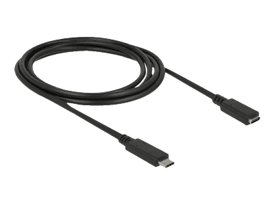Delock USB-C-jatkokaapeli USB 3.1 Gen 1 SuperSpeed 2m