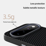 ABEEL Google Pixel 11 Kuori Hiilikuiturakenne MagSafe Musta