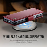 CaseMe Samsung Galaxy Z Fold 8 Ultra Kotelo 023 Series Punainen