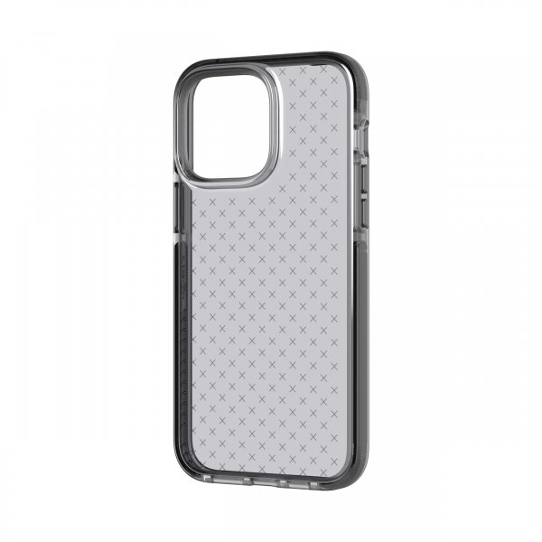 Tech21 iPhone 14 Pro Max -suojakuori Evo Check Smokey Black