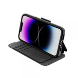 Tech21 iPhone 14 -suojakotelo Evo Lite Wallet musta