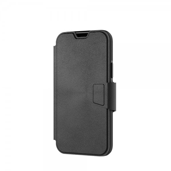 Tech21 iPhone 12/iPhone 12 Pro Kotelo EvoLite Wallet Musta