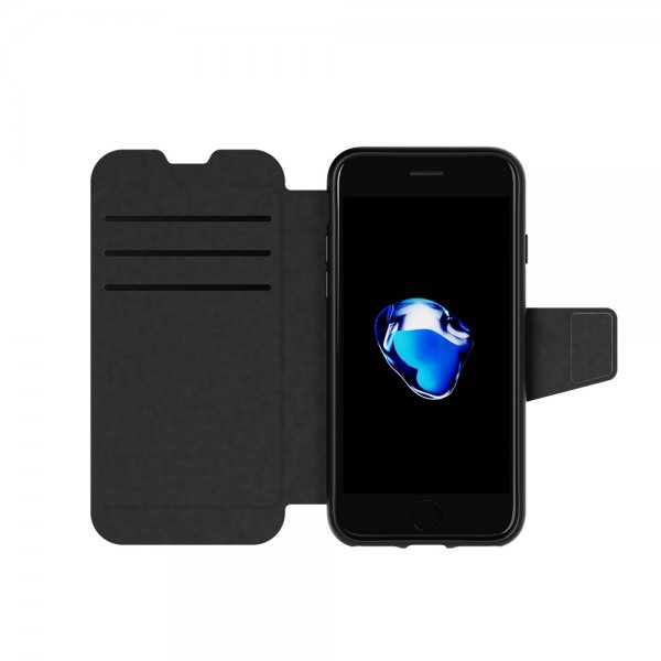 Tech21 iPhone 7/8/SE Evo Lite Wallet -kotelo, musta